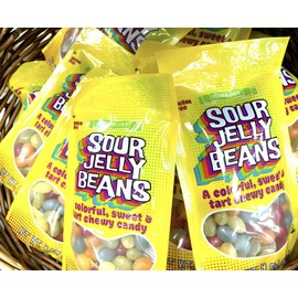 Trader Joe's 5 PACK Trader Joe's Sour Jelly Beans Candy Bags 4 oz each NEW for Spring