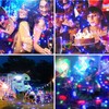 Colorful Rotating Magic Ball Lamp Spinning LED Strobe Lamp Bulb