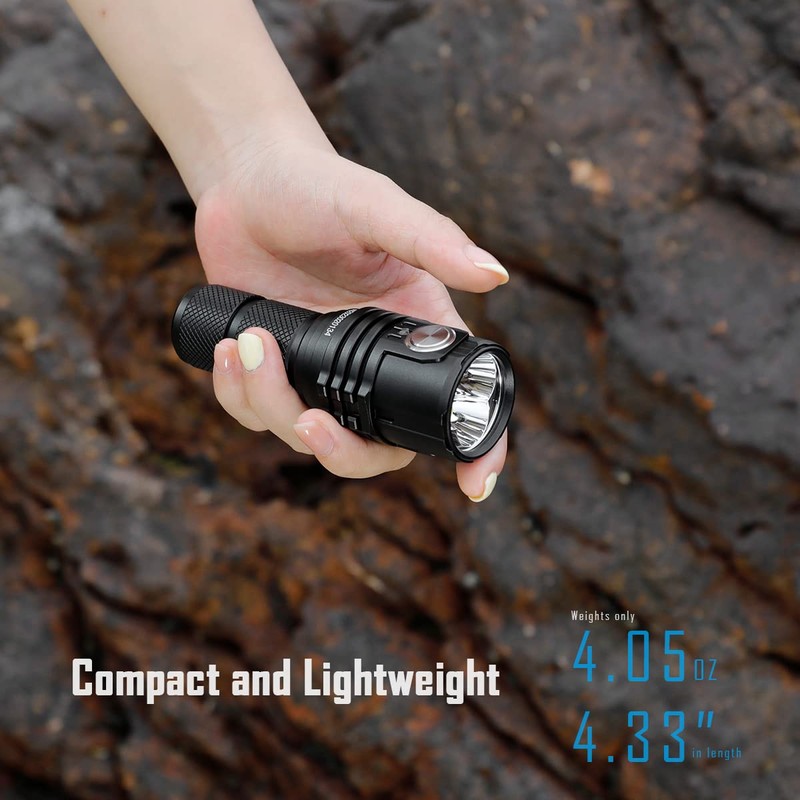 IMALENT MS03 LED Flashlight 13000 Lumens, with Uses 3 Pcs