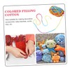 TEHAUX 2pcs Multi Color Crafting Yarns Durable DIY Knitting Supply