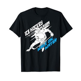 Ice Hockey Players Walk on Water - Superpower Gift T-Shirt