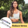 2 Pieces Breathing Necklace Aids,Necklaces Stress Relief Carry for Anxiety-Portable