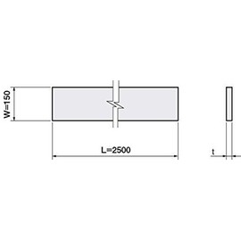 Iwata Seisakusho BXS150-01 Shim Box, Stainless Steel, 0.004 inch (0.1 mm)