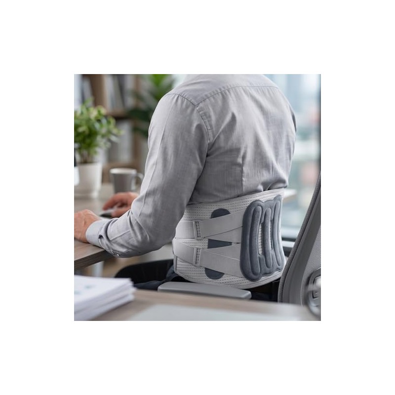 NuCamper Faja lumbar para aliviar el dolor de espalda baja.