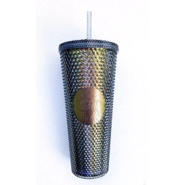 Starbucks *RARE* LIMITED EDITION Starbucks 2020 Fall Black and Gold Iridescent Brown - NEW