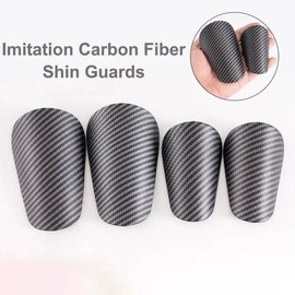 미니신가드 축구 정강이 보호대 모조 탄소 섬유 가드 경기 연습 보호 패드 스몰 무릎 Mini Shinguard Soccer Shin Protector Mock Carbon Fiber Guard Game Practice Protection Pad Small Knee