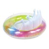 Inflatable Circle Thickened Large Queen Crown Sequins Swimming Ring Lifebuoys