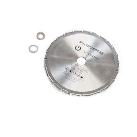 Special Circular Saw Blade 210 mm x 25.4 mm x 24 Tonnes for Cutting Steel, Aluminium, Iron and Nonferrous Metals, Wood and Plastic