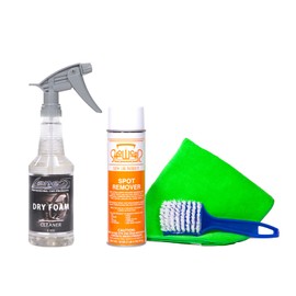 LANE'S Carpet Cleaning & Spot Remover Kit - 32oz Dry Foam, Spot Remover, Carpet Brush, Microfiber Towels, No Water is Needed, Safe and Easy to Use