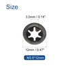 QUARKZMAN Pack of 120 Inner Mandrel Star Discs M4, Quick