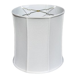 Royal Designs, Inc. Drum Lamp Shade, BSO-719-16LNWH, 15 x 16 x 16, Linen White