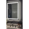 USHOWER 24x36'' LED Bathroom Mirror, Lighted Vanity Mirror, Touch Glass