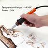 27pcs 30W Wood Burning Pen Set Pyrography Tools Tips with