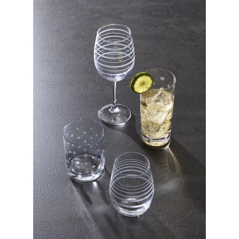 Oneida 897852 Mingle Double Old Fashioned Glasses, Set Of 4
