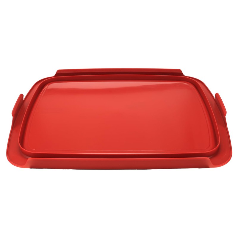 Pyrex C-233-PC 3qt Poppy Red Easy Grab Replacement Food Storage