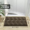 Yimobra Front Entrance Door Mat, All-Season Heavy Duty Outdoor Indoor
