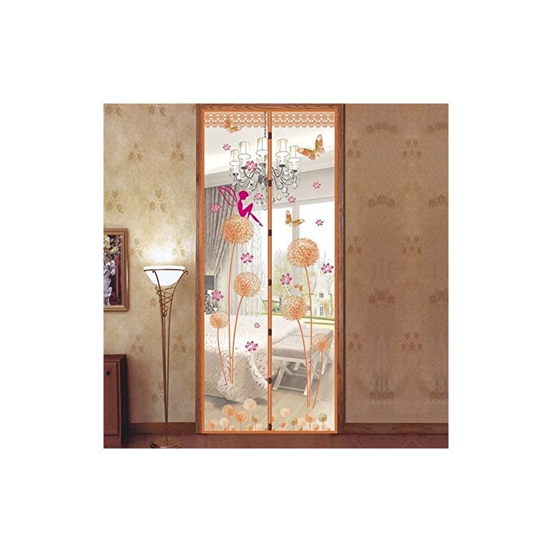Magnetic Door Screen Fly Screen Door Bug Mesh Curtain High