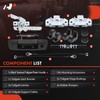 A-Premium 30-PC Tailgate Rebuild Kit Compatible with Dodge Ram 1500