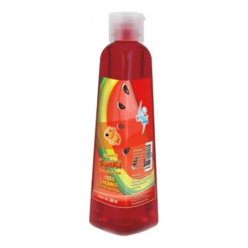 Shampoo Sandía Cero Lágrimas 500ml Limpieza Delicada Niños