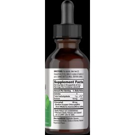 Horbäach Liquid Chlorophyll | 2 fl oz | Natural Peppermint Flavor | Vegan | by Horbaach