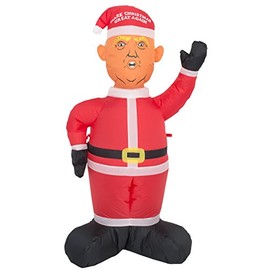 Costume Agent Inflatable Indoor and Outdoor Christmas Decoration - Trump - 8 feet - Christmas Inflatables - Vacation Inflatable