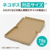 Earth Cardboard, ID0672 Cardboard Box for Nekopos, 1.2 inches (3