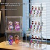 Blind Box Fully Transparent Display Shelf Acrylic Step-Style Stackable Desktop