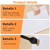 Soaoo 4 Set Appliance Slider with Pull Strap Appliance Mover