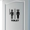 Epic Modz SW Inspired Toilet Washroom Sticker Wall Door Decoration