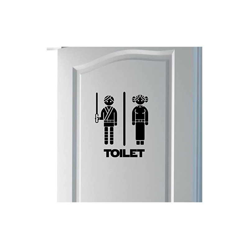 Epic Modz SW Inspired Toilet Washroom Sticker Wall Door Decoration