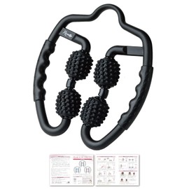 Massage Roller, Massage Roller, Calf, Beautiful Legs, Swelling, Relieves Swelling, Myofascial Release, Fascial Roller, Loose, Pinch Type (Black)