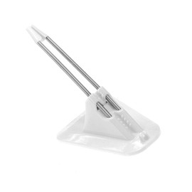 TOP-MAX Mouse Bungee Cable Management System PC Mouse Cable Stand for Wired Mouse (Pack of 1, White)