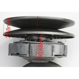 AMERICAN SPORTSWORKS GENUINE AMERICAN SPORTWORKS FOX CARBIDE HELIX 150CC GO KART REAR CLUTCH PULLEY