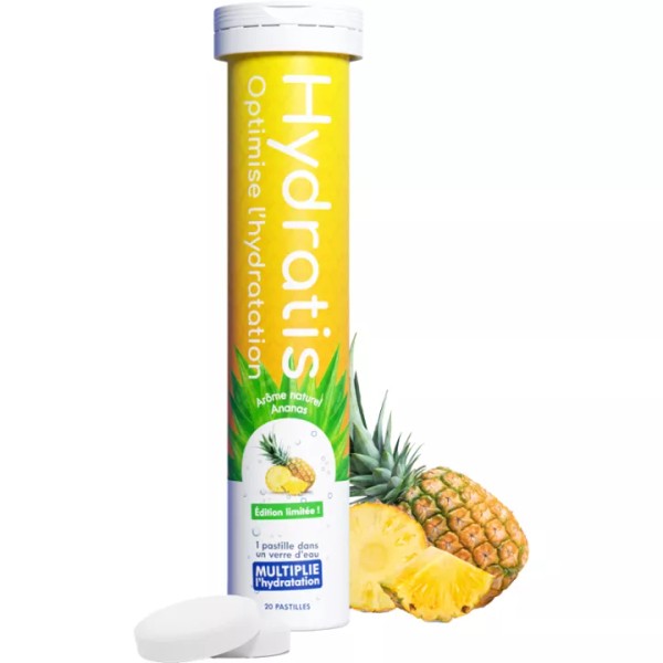 Hydratis Rehydration Solution 20 effervescent tablets, Pineapple