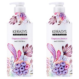 Kerasys Perfume Rinse Elegance and Sensual Fragrance, 2, 980ml / 케라시스 퍼퓸 린스 엘레강스 앤 센슈얼향, 2개, 980ml