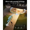 OPAXIS Outdoor Motion Sensor Light, 2 Pack Outside Sconce, Bronze