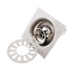 Deep Water Floor Drain, 120 x 120mm Square Shower Strainer