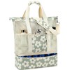 Bluboon Mesh Beach Tote Bag with Cooler Compartment Insulated Detachable