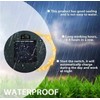 Solar-Replacement Top Lantern Waterproof String - 2 Packs Round Panels