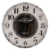 MAISONICA 34cm Wooden Wall Clock - French Café du Paris