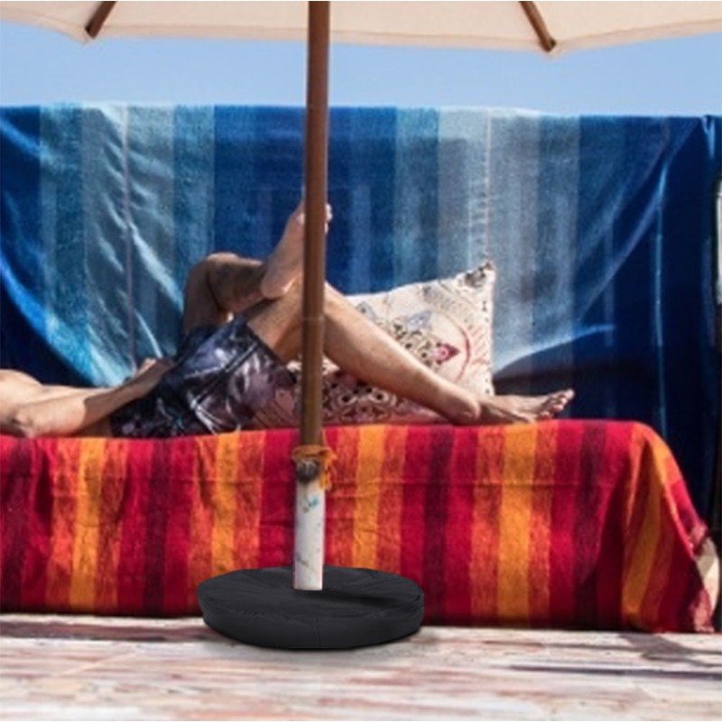 Outdoor Round Umbrella Base Weight Bag Folding Sandbag Sand Bags