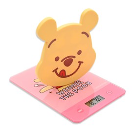 Winnie-Bear-Pooh Electronic Kitchen Scale 1kg|Pink/Mint Green - Food Kitchen Scale Features Cute Design, Perfect for Meal Prep, Cooking, & Baking, Scales Digital Weight, Grams & Ounces (Pink)