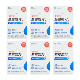 Chong Kun Dang Health Promega Newtage Omega 3 430mg x 60 capsules (6) - BNS / 종근당건강 프로메가 뉴티지 오메가3 430mg x 60캡슐 6개 - BNS