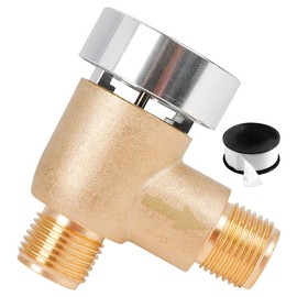 571-VAC-CHK-A Brass RV Vacuum Breaker Check Valve, 1/2 DN Male for RV Black Tank Cleaning System fit for b&b Model 571 Check valve, Camper Trailer Flusher Check Valve