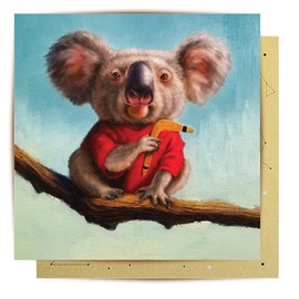 La La Land Greeting Card Outback Fun