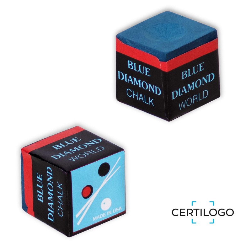 BLUE DIAMOND CHALK - GENUINE - 4 pcs - by