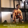 Weight Lifting Hooks, Non-Slip Rubber Coated Grips, 7mm Neoprene Wrist