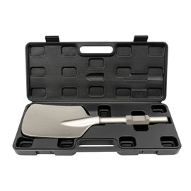 Construction Clay Spade 17.3 X 5.3 Inch 40cr Chromium Steel Drill Shovel Clay Spade Bit for 65a Electric Breaker Hammers with Carrying Case