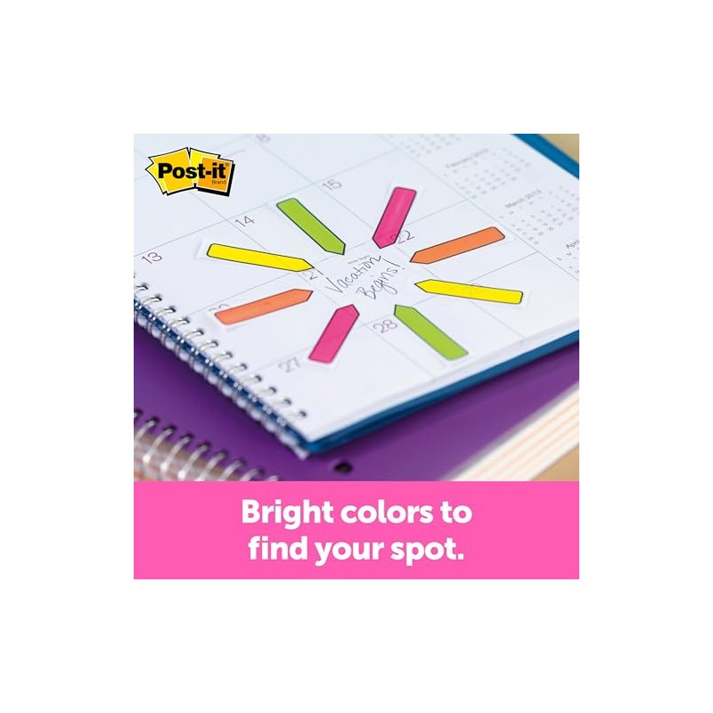 MMM684SH - Post-it Arrow Message 1/2amp;quot; Flags by Post-it