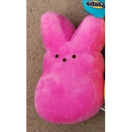 JUST BORN PEEPS JUST BORN Plush Bunny Soft Pink STUFFED ANIMAL NEW WITH TAGS